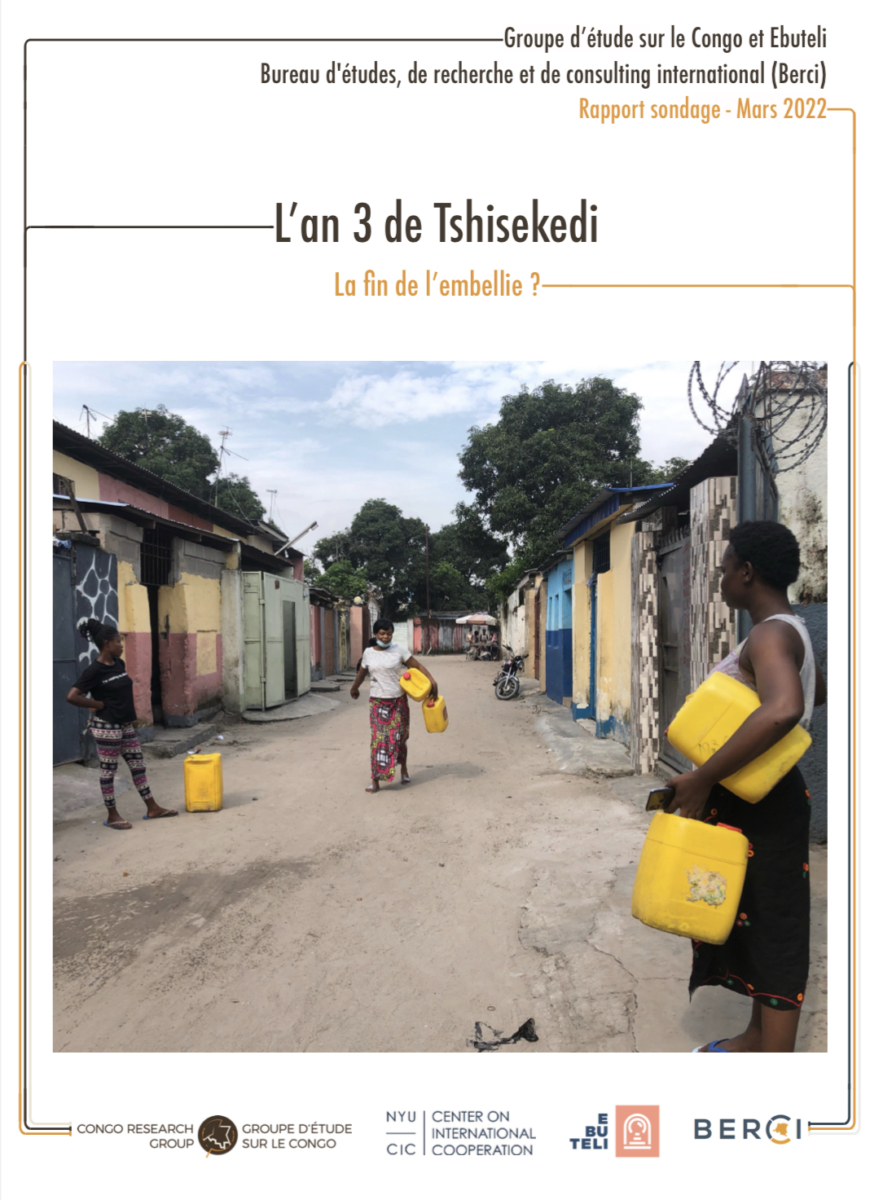 Rapport sondage – L’an 3 de Tshisekedi : la fin de l’embellie ?