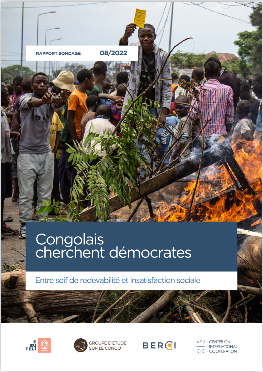 Congolais cherchent démocrates : entre soif de redevabilité et insatisfaction sociale