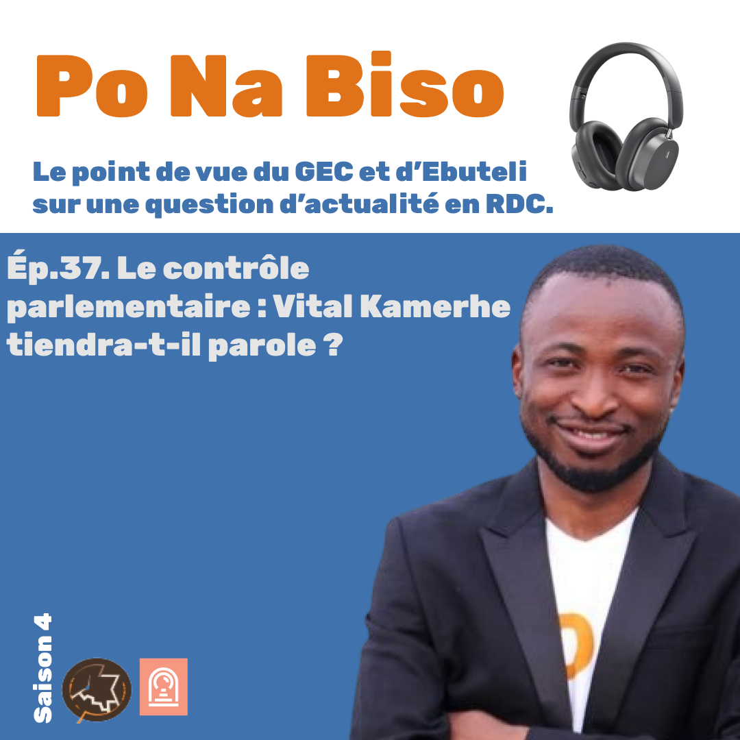 Le contrôle parlementaire : Vital Kamerhe tiendra-t-il parole ?