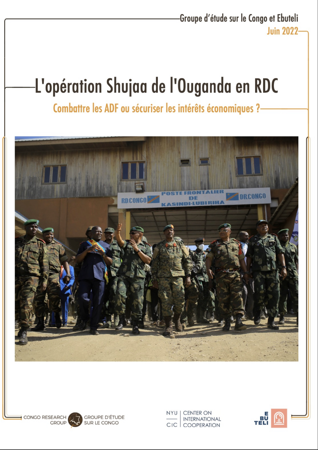 L’opération Shujaa de l’Ouganda en République démocratique du Congo : combattre les ADF ou sécuriser les intérêts économiques ?